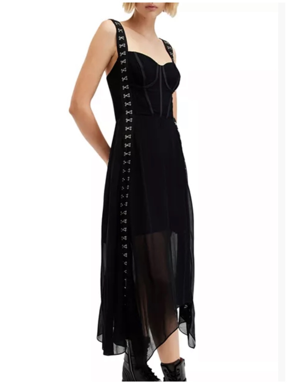 NWT All Saints Luna Dress - Picture 14 of 16